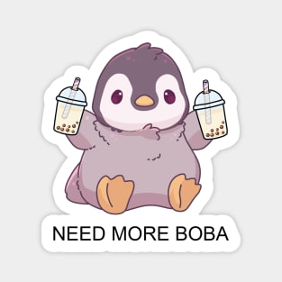 Boba Pengu! Sticker